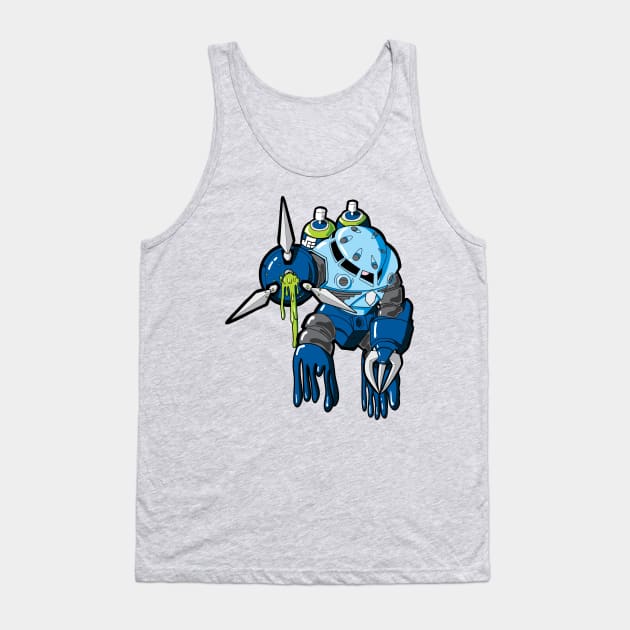 Z Graff Tank Top by EasterlyArt